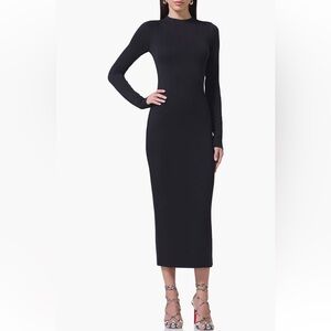 AFRM Black Midi Dress